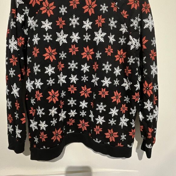 Marvel men’s Multicolor Avengers Christmas Raglan Long Sleeve Sweatshirt XL - Picture 7 of 9